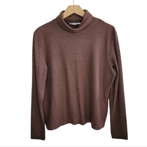 NWT Alpine Design | Soft Brown Turtleneck Sweater Size Large